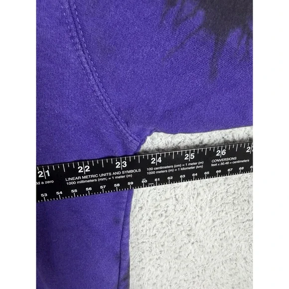 Primitive X Dragon Ball Super Shadow Beerus Hoodie Purple Wash Hoodie Sz M Mens - Picture 6 of 7